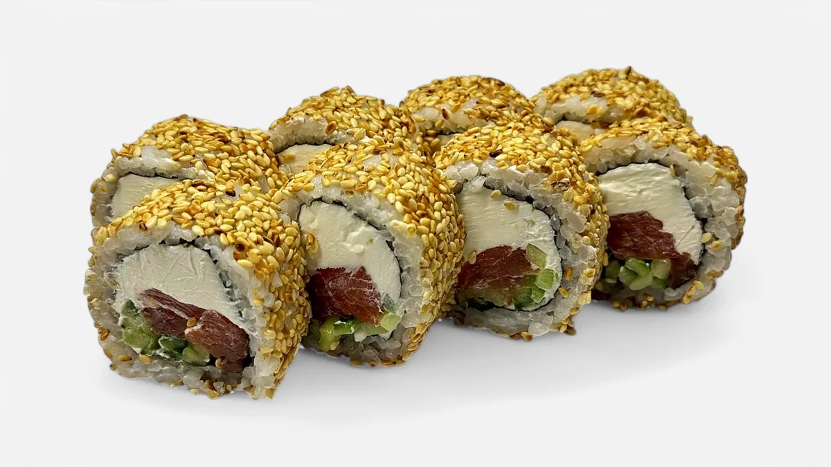 Sesame Salmon Roll (8 əd)