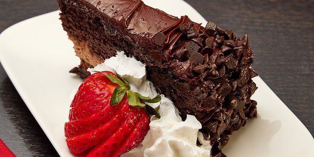 Mount Fuji Chocolate Cake
