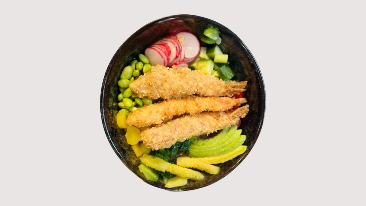Ebi tempura poké