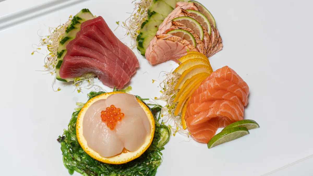 20 biter sashimi-kombinasjon