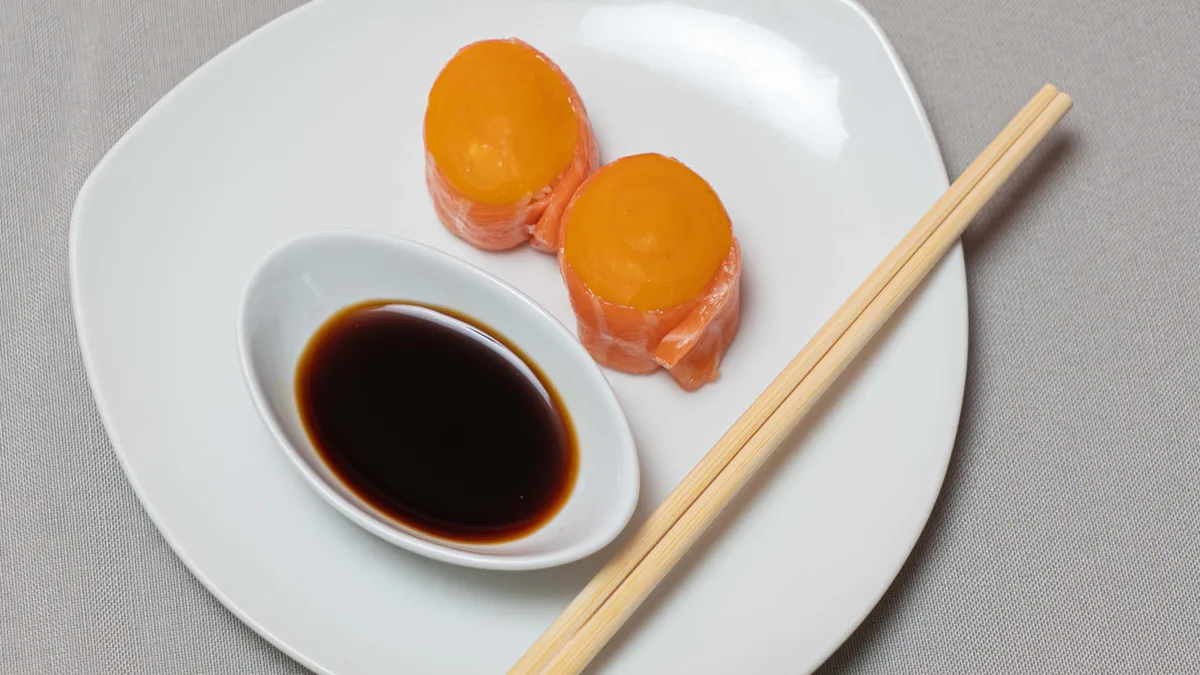 Gunkan Laks Mango