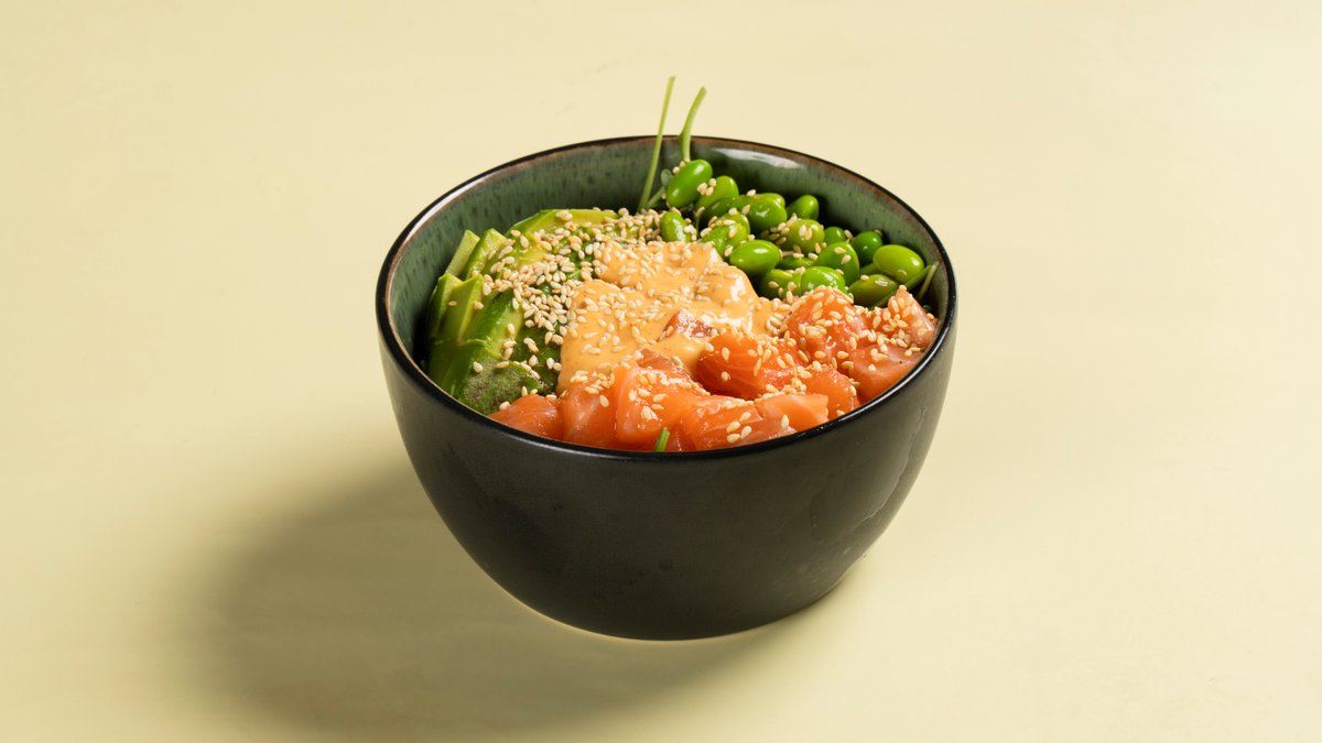 Pokebowl - Laks Edamame