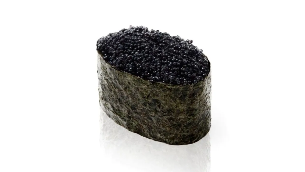 Gunkan Tobiko crni