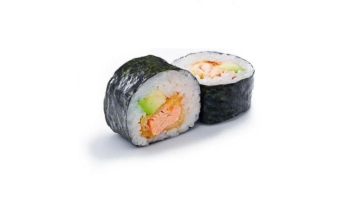 Losos tempura Avokado maki