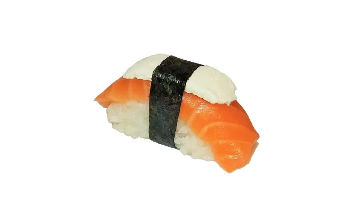 Nigiri losos krem sir