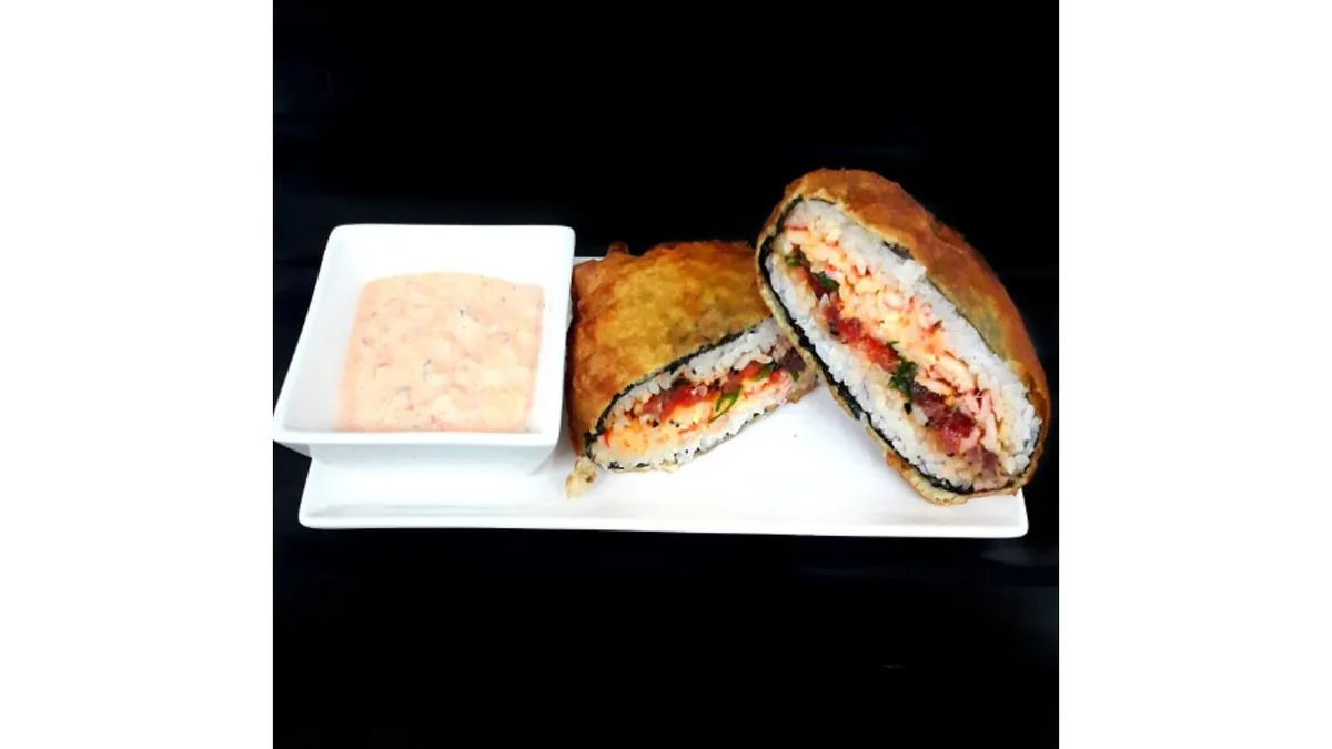 Sushi Burger sa tunom (ljuto)