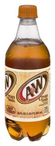 AandW Cream Soda (20 oz)
