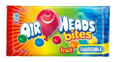 Airheads Bites Fruit King Size (4 oz)