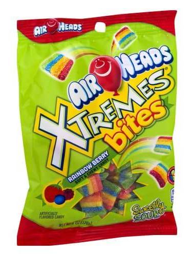 Airheads Xtremes Bites Rainbow Berry (6 oz)