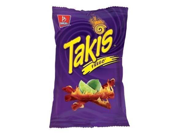Barcel Takis Fuego Hot Chili Pepper and Lime Corn Snack