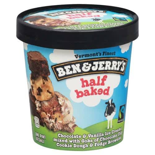 Ben and Jerry's Half Baked Pint (Ice Cream)