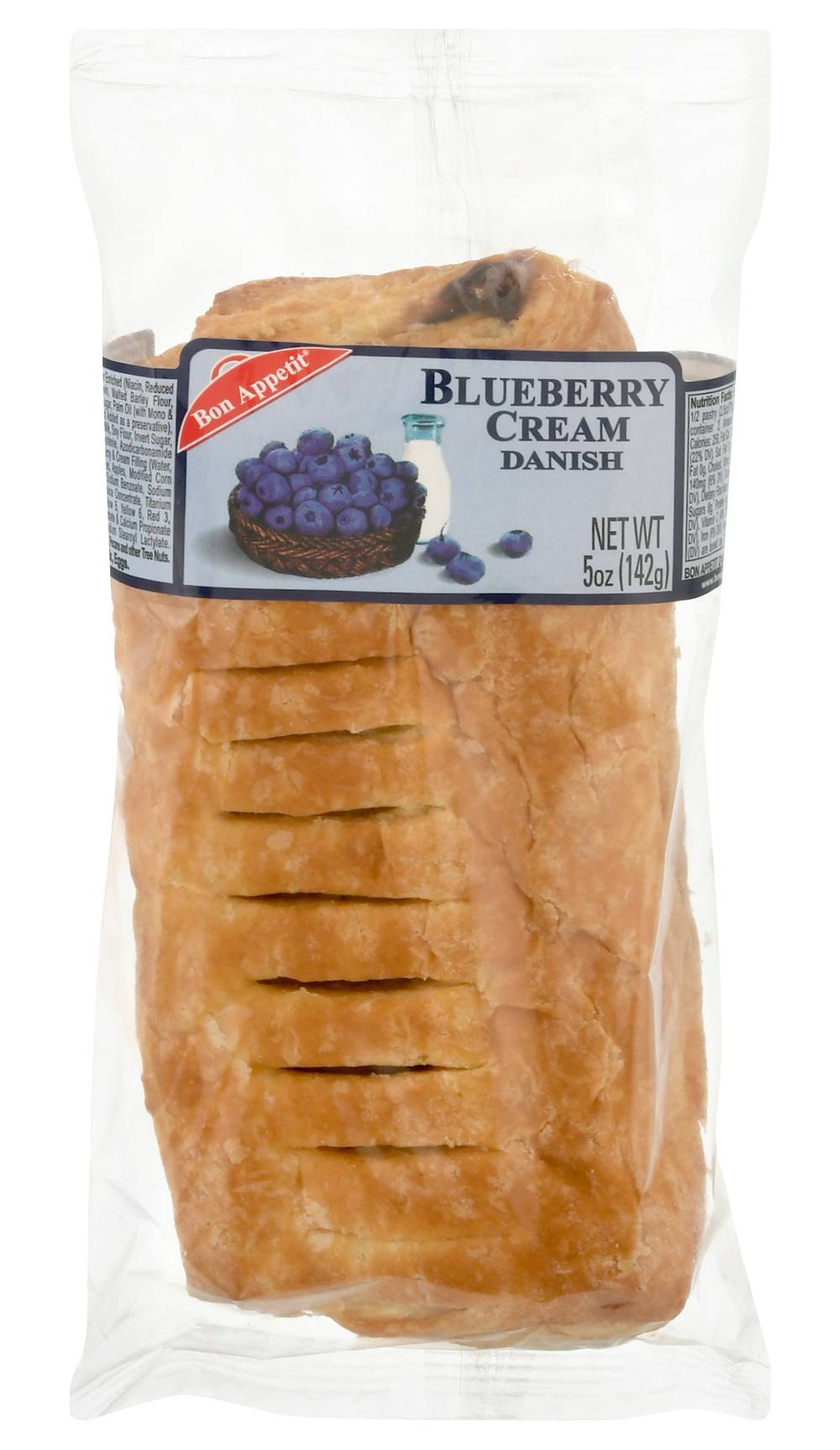 Bon Appetit Danish, Blueberry Cream (5 oz)