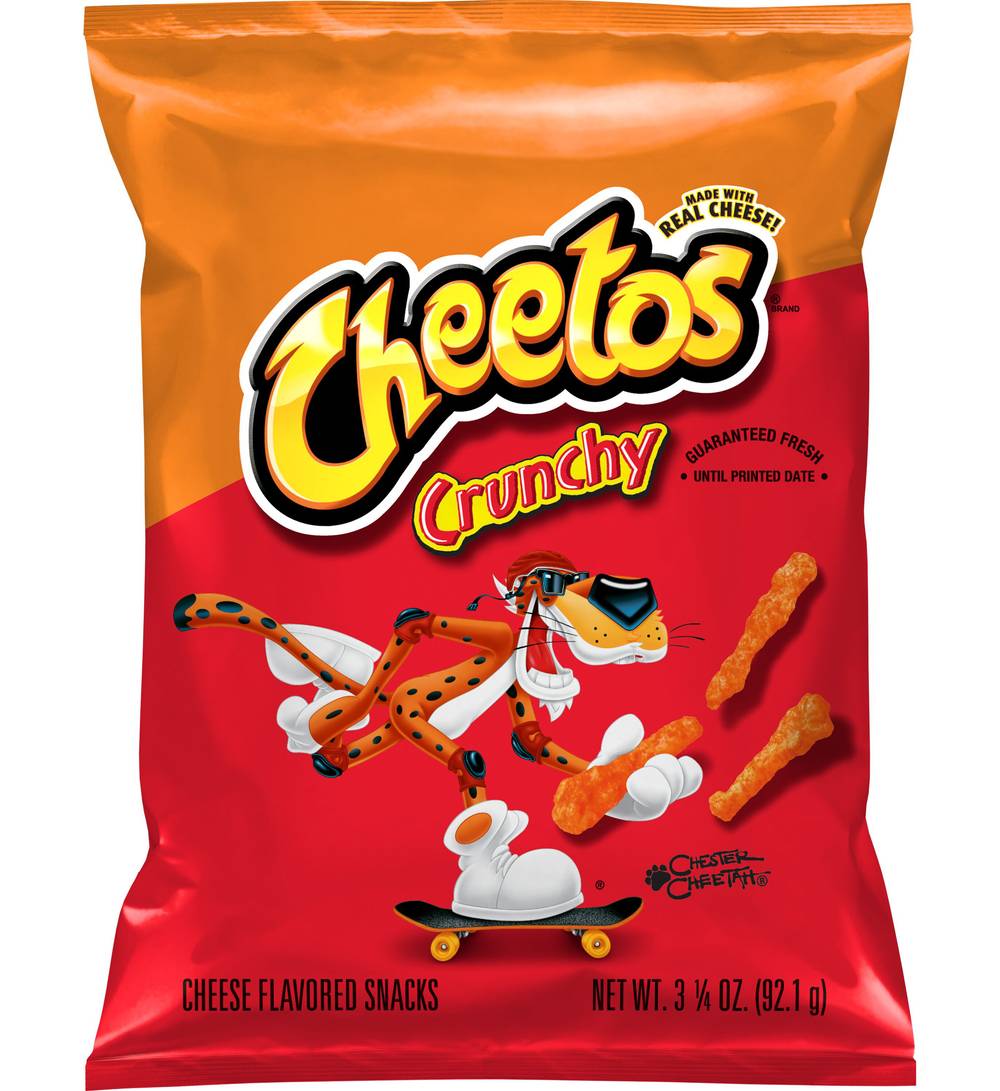 Cheetos Crunchy Snacks, Cheese (3.3 oz)