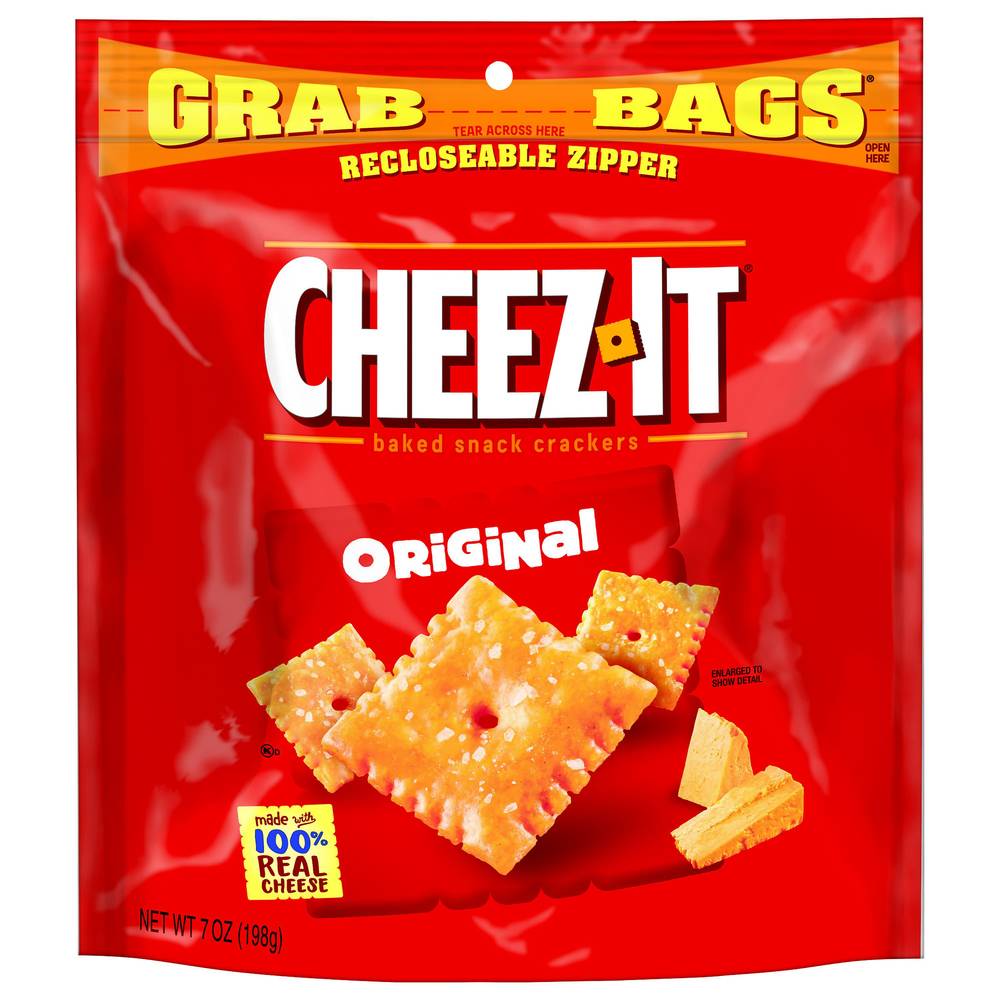 Cheez-It Original Baked Snack Crackers (7 oz)
