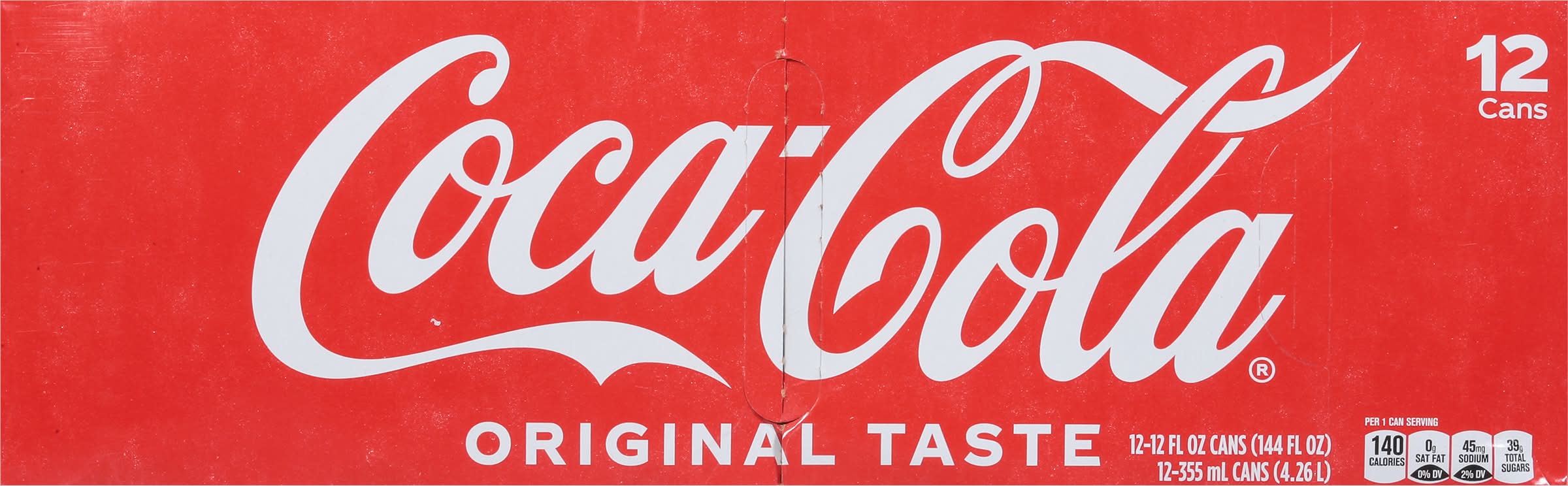 Coca-Cola Original Taste Soda (12 x 355 ml) (Soda)