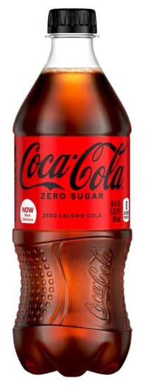 Coca-Cola Zero Sugar Soda (20 fl oz)