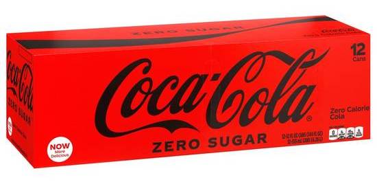 Coke Zero (12oz) (Can) (12-Pack)