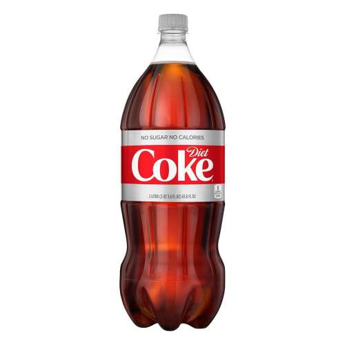 Diet Coke No Sugar Soda (2 L)
