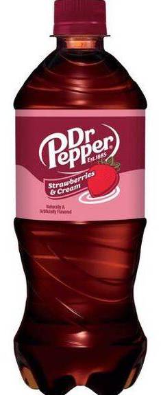 Dr. Pepper Strawberries and Cream (20 oz)