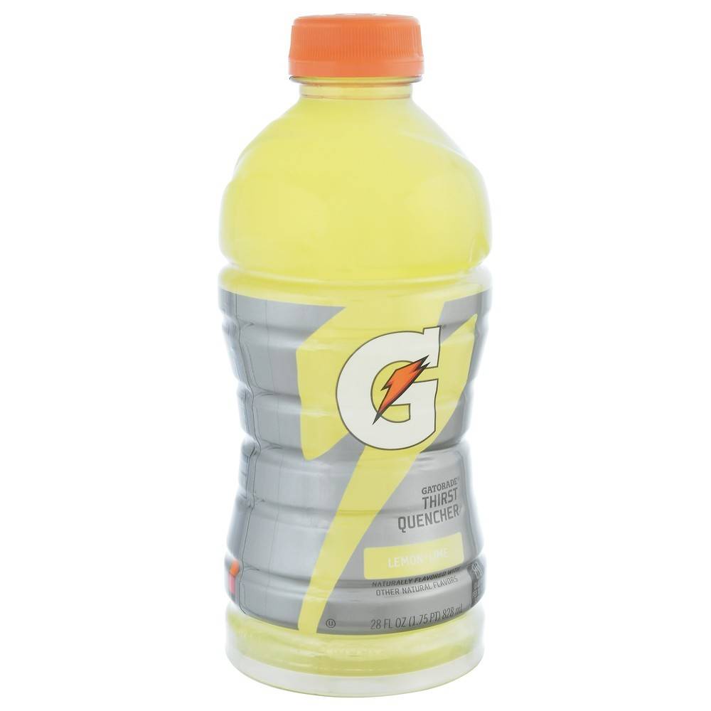 Gatorade Thirst Quencher Sports Drink, Lemon-Lime (28 fl oz) (Sports Drinks)