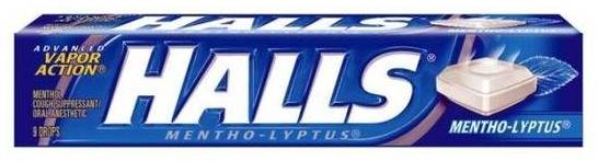 Halls Mentholyptis Cough Drops 9-Count
