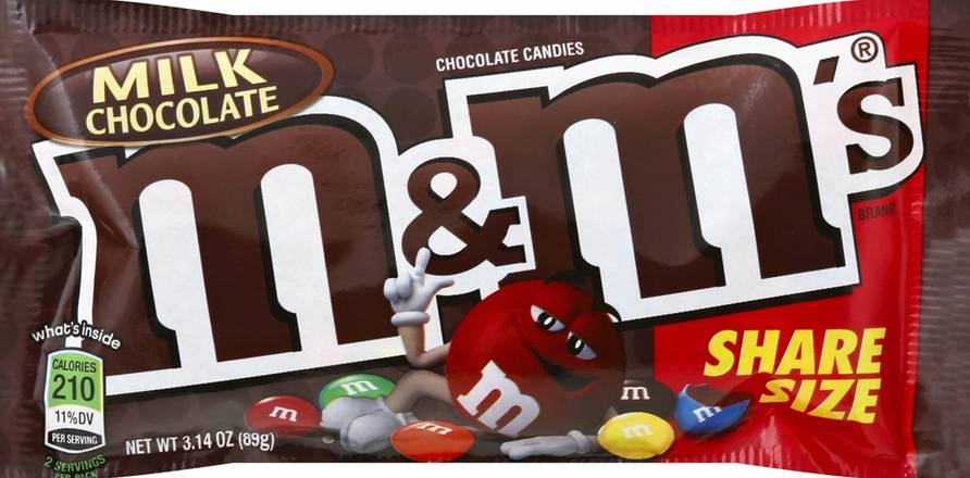 MandM's Milk Chocolate King Size (4 oz)