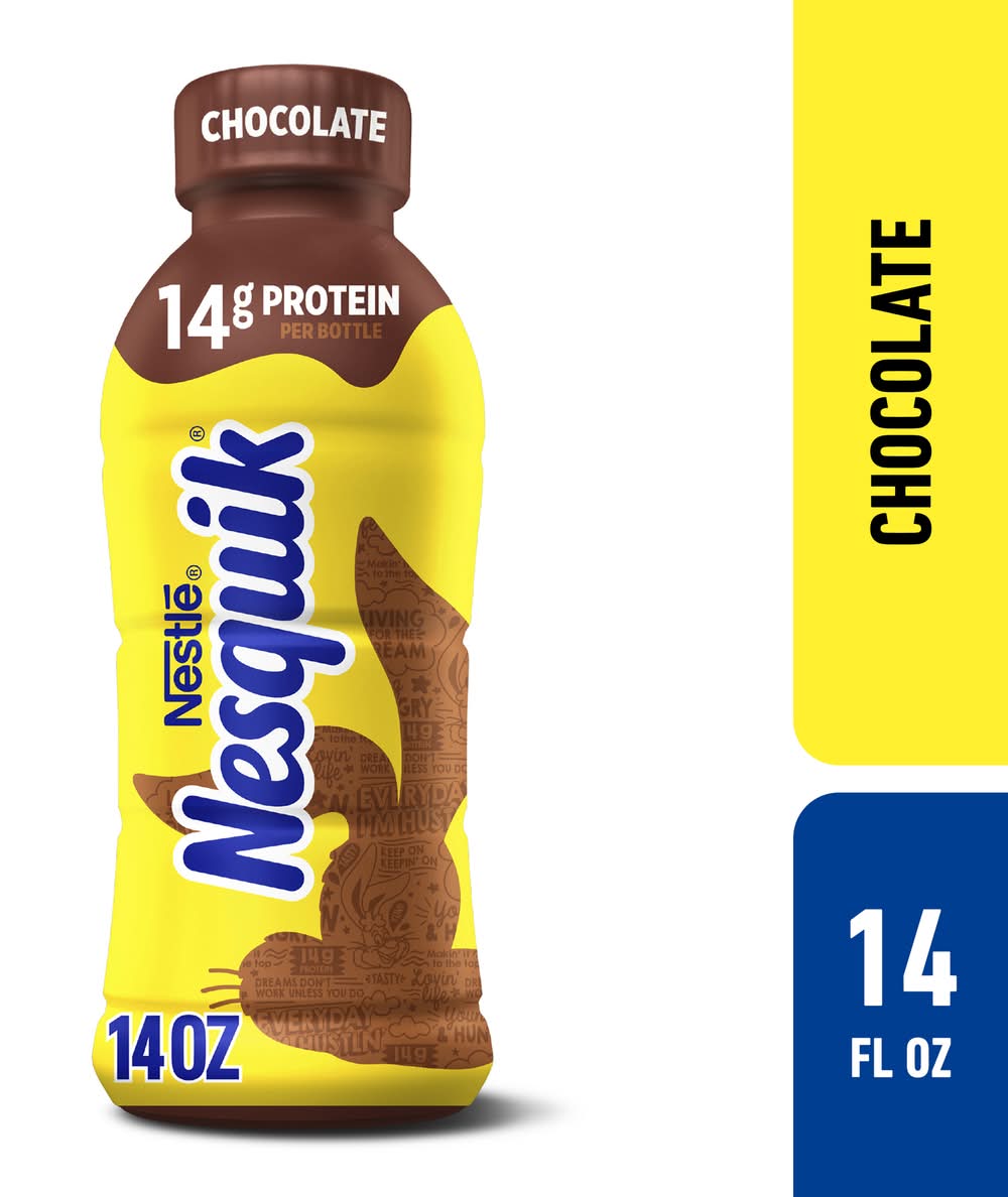 Nesquik Flavored Low Fat Milk, Chocolate (14 fl oz)