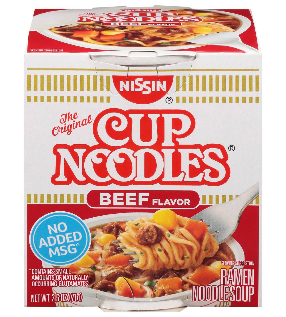 Nissin Cup Of Noodles Beef (2.5 oz)