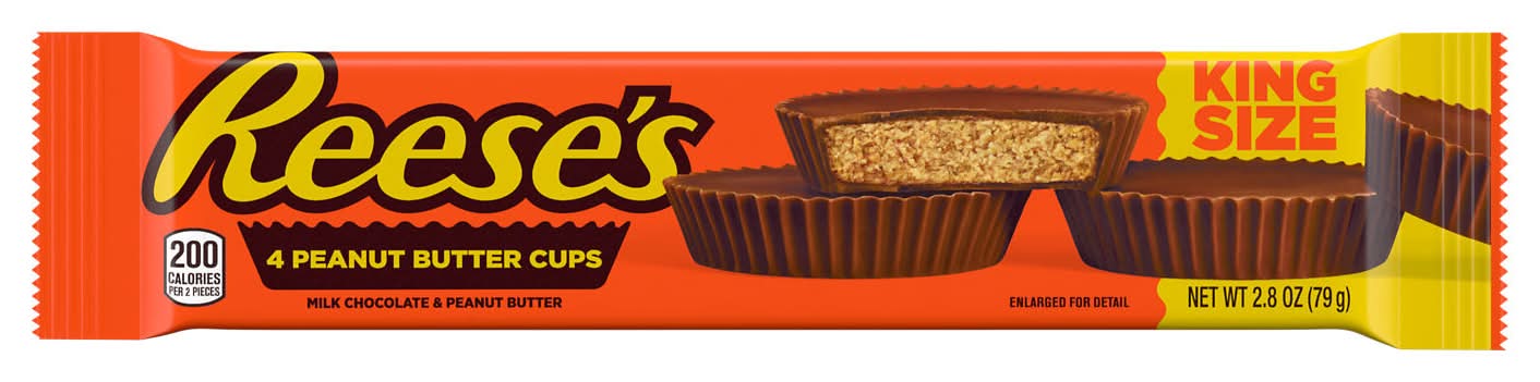 Reese's Candy Cups, Milk Chocolate and Peanut Butter (2.8 oz, 4 ct)