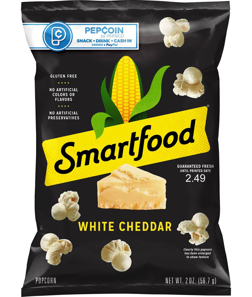 Smartfood Popcorn, White Cheddar (2 oz)