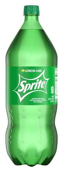 Sprite Flavored Soda, Lemon-Lime (2 L)