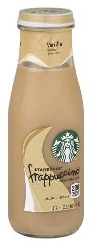 Starbucks Frappuccino Vanilla Coffee (13.7 oz)