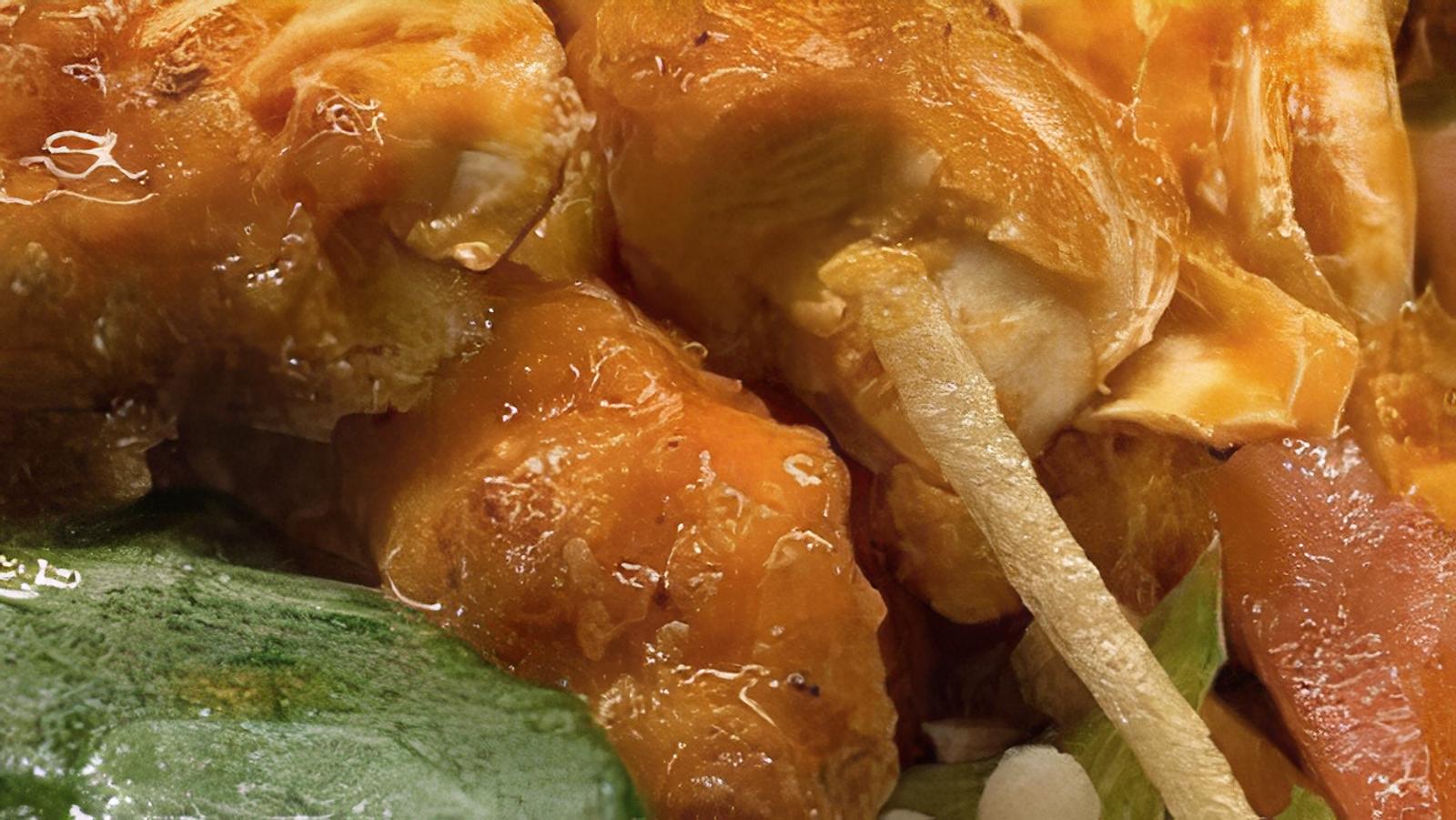 Buffalo Chicken Tender Salad