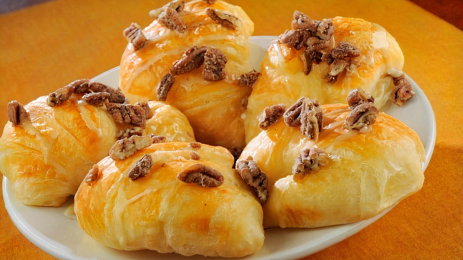 Nutty Honey Butter Croissants