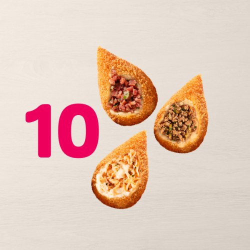 10 Coxinhas Clássicas