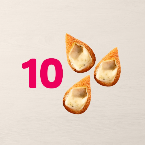 10 Coxinhas Especiais