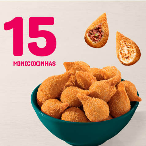 15 Minicoxinhas Clássicas