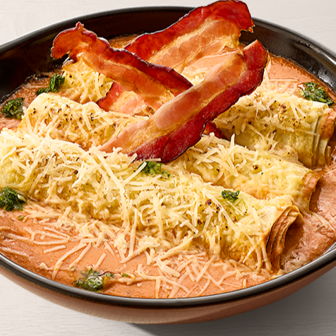 Canelone de Brócolis and Bacon