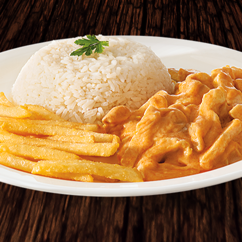 Estrogonofe de Frango