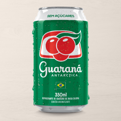 Guaraná Antarctica Zero 350Ml