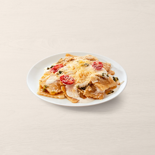 Ravióli de Carne ao Sugo
