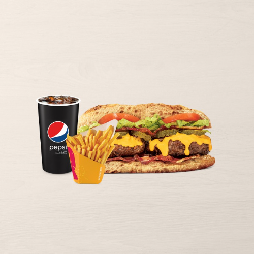 Sandubonni Hamburguer + Fritas + Bebida