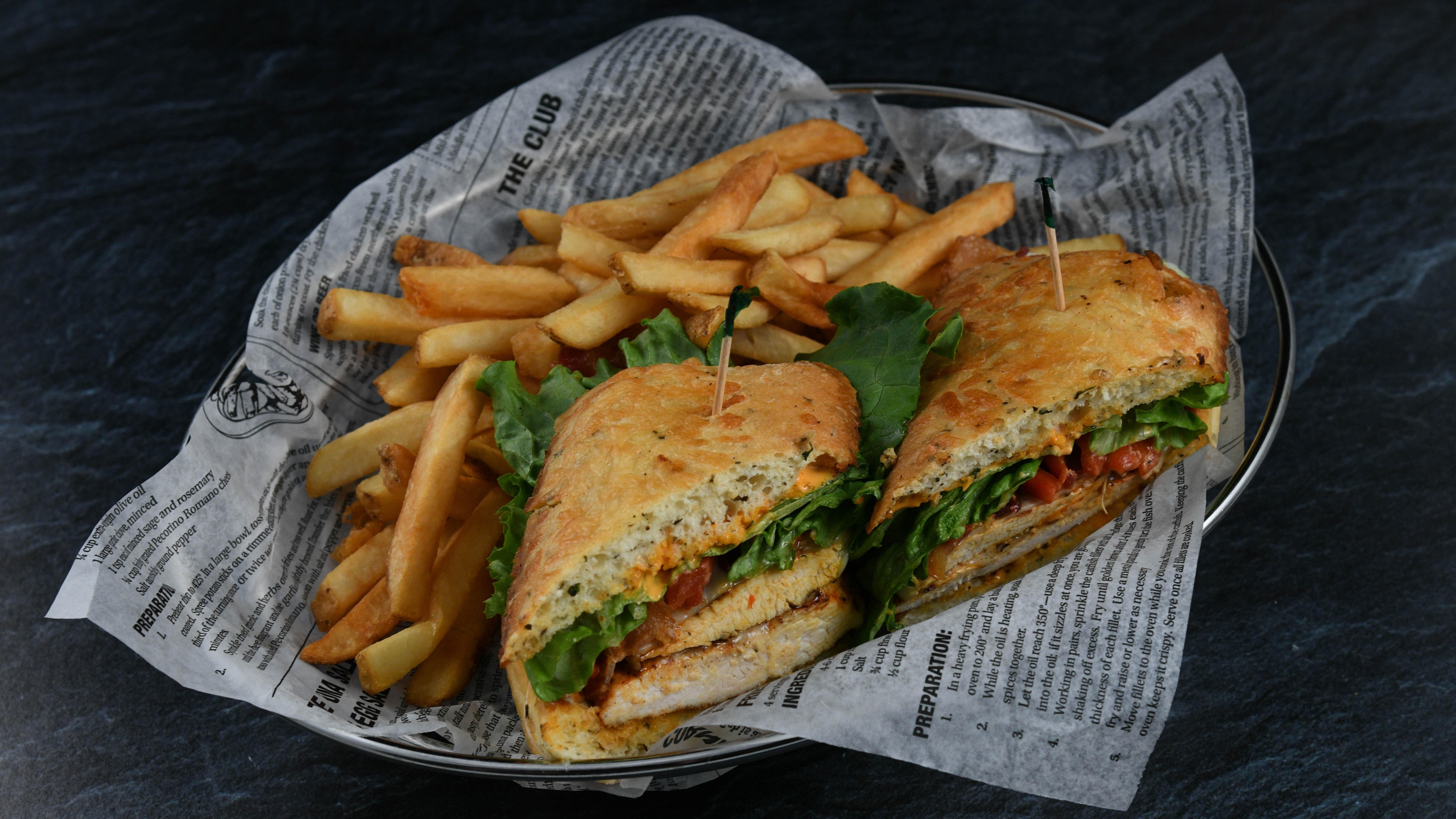 Blue Mountain Chicken Caprese Sandwich