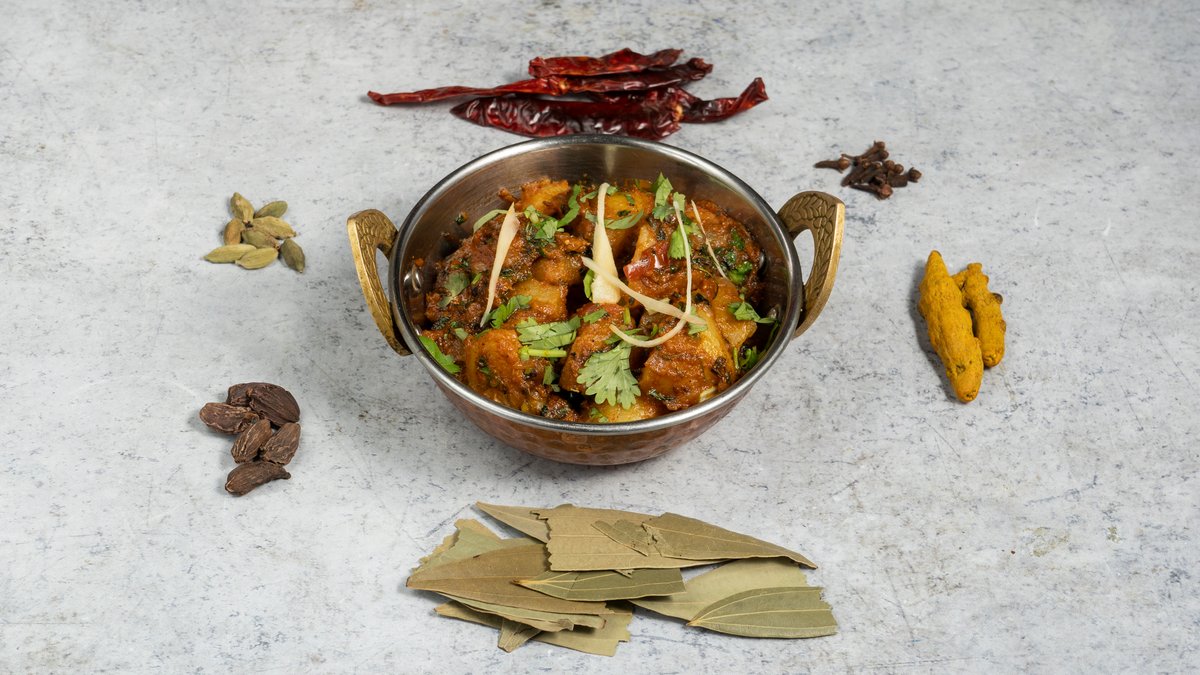 Achari Aloo / Achari burgonya