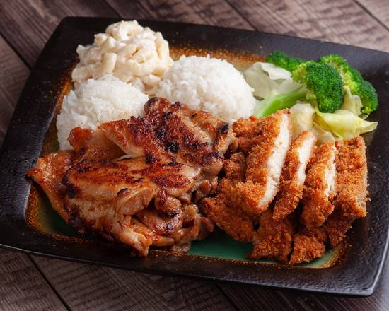 BBQ Chicken and Chicken Katsu