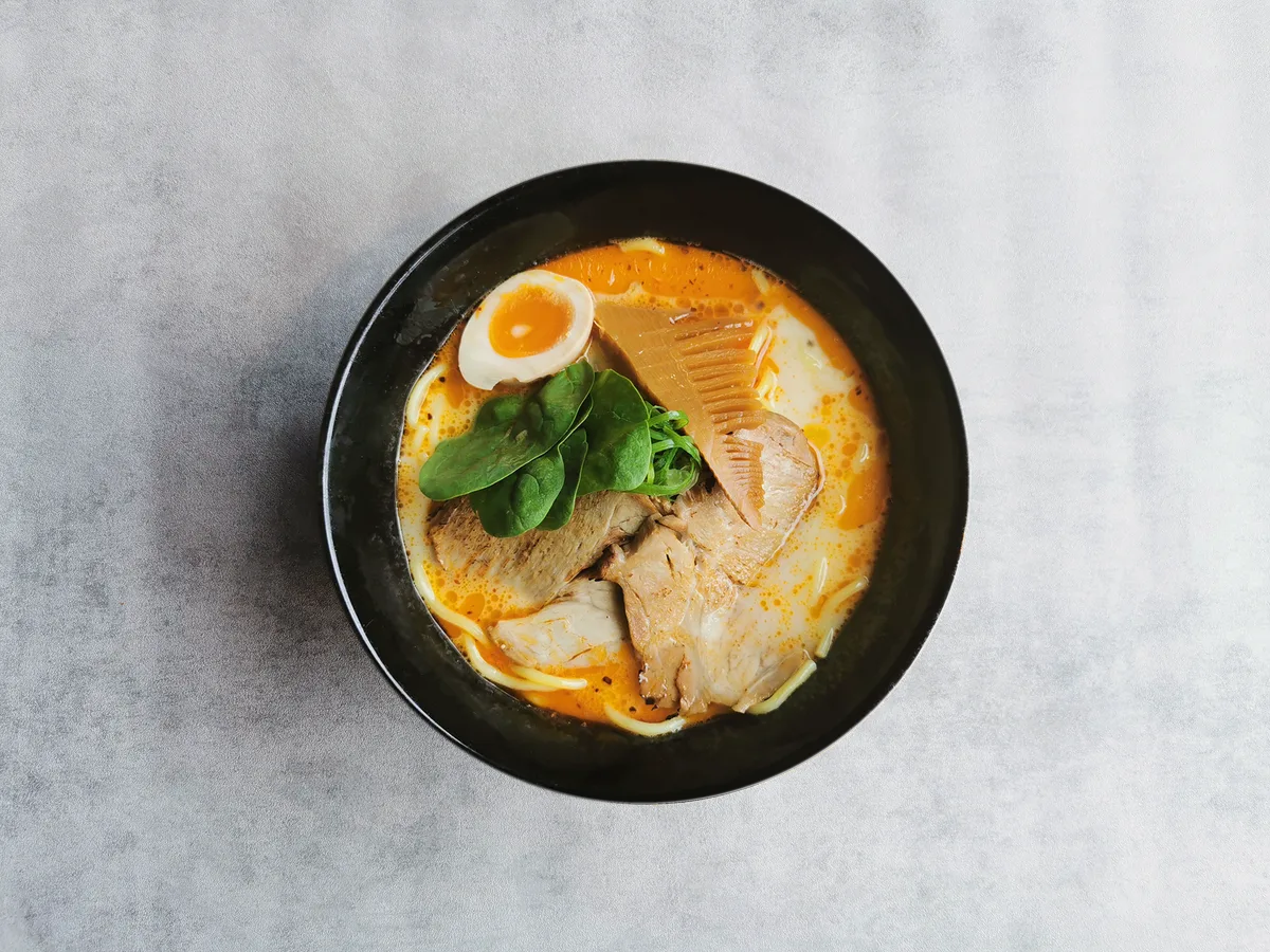 1. Spicy tonkotsu ramen