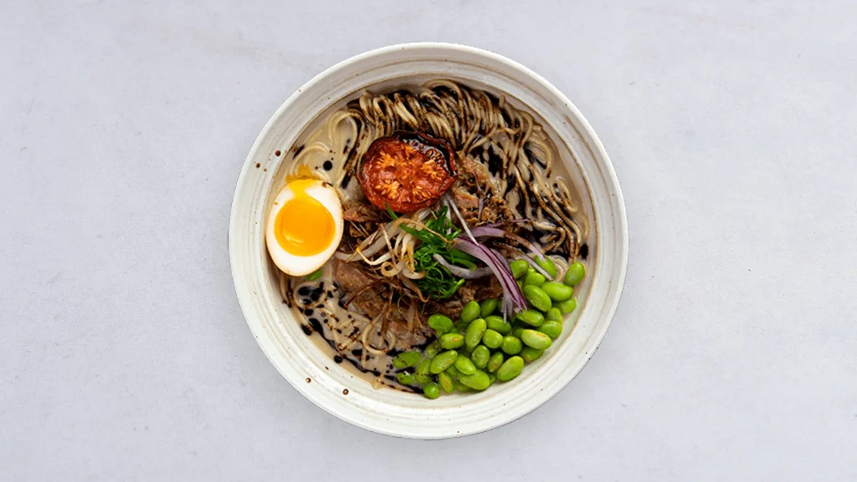 Black Pepper Paitan Ramen