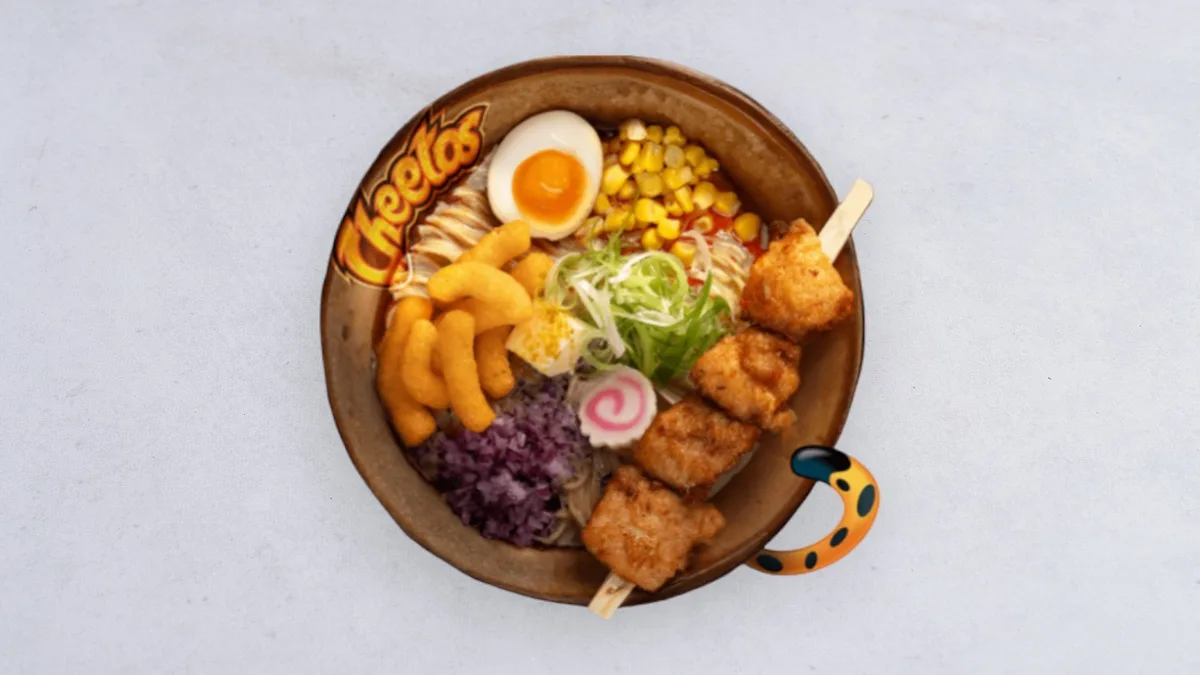 Cheetos Curry Ramen