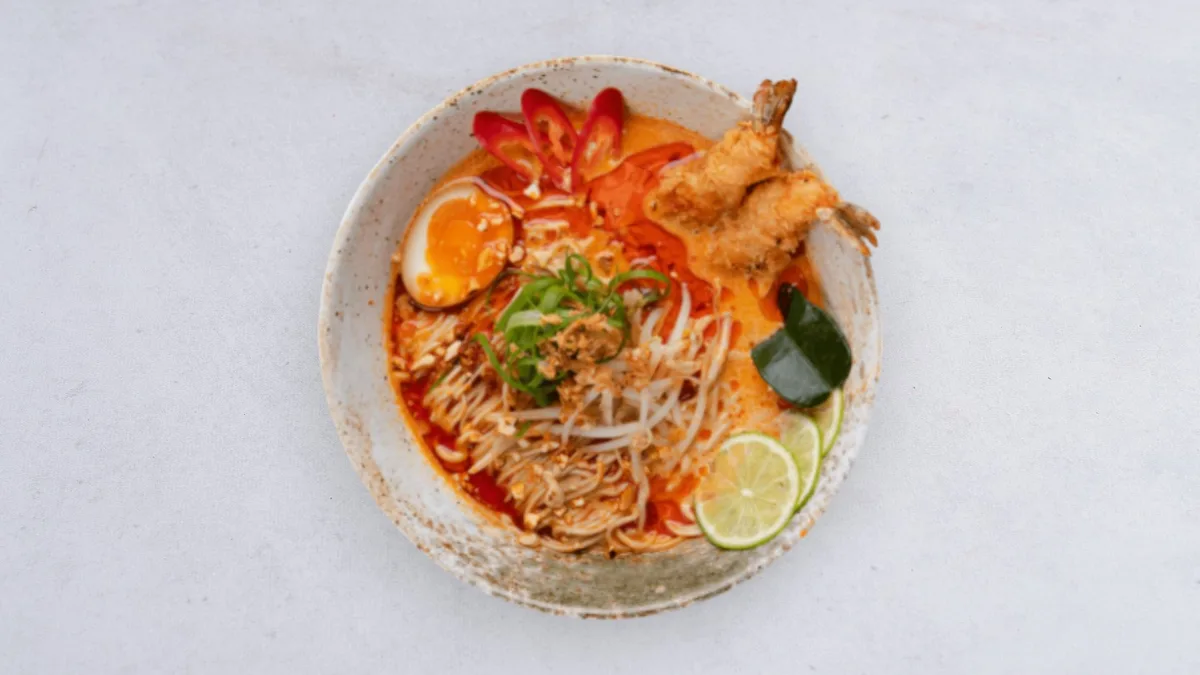 Laksa Ramen z krewetką