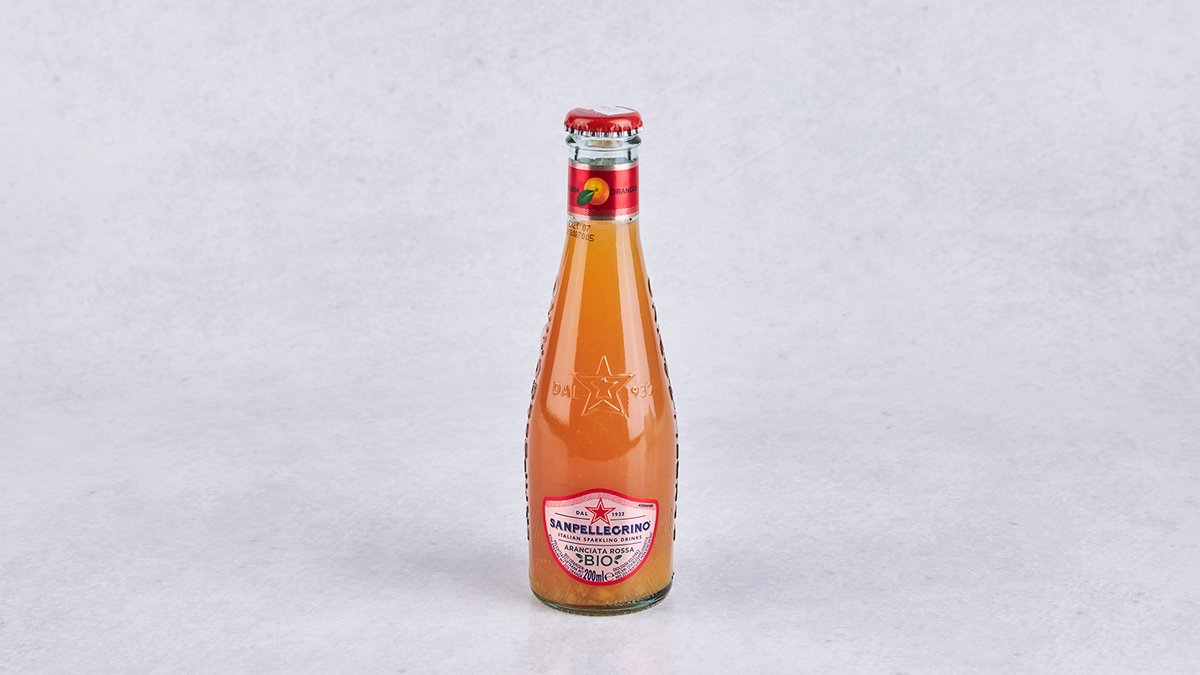 San Pellegrino red orange